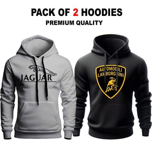 Pack of 2 Cars Hoodies ( LJ )