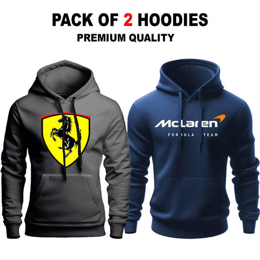 Pack of 2 Cars Hoodies ( MF )