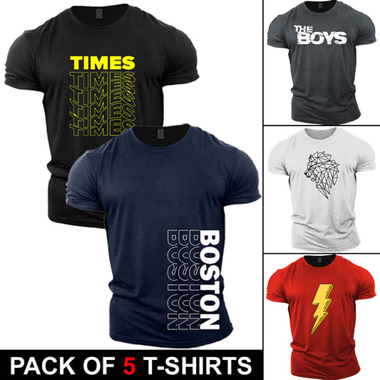 Pack of 5 Flash T-Shirt