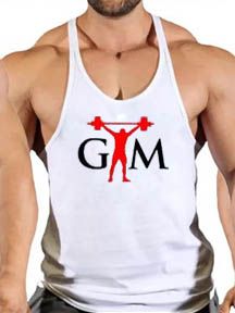 Pack Of 6 Printed Gym Tanks